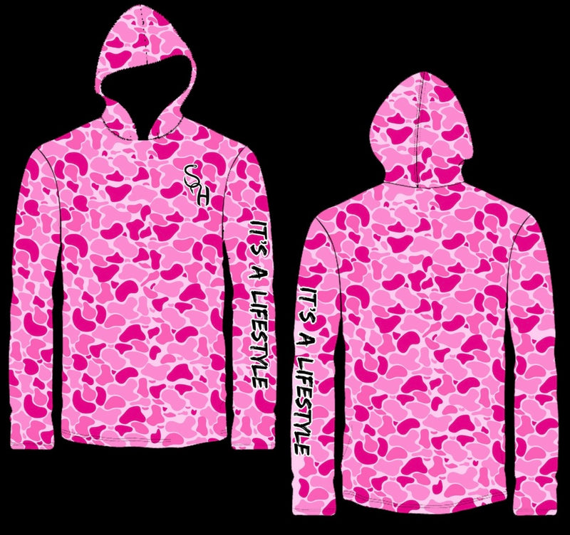 Pink Camo "Lifestyle" Performance Dri Fit