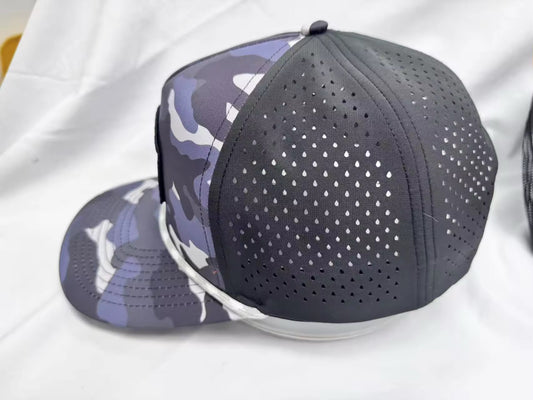 Salty Hooker Lifestyle Blue Camo Performance Hat