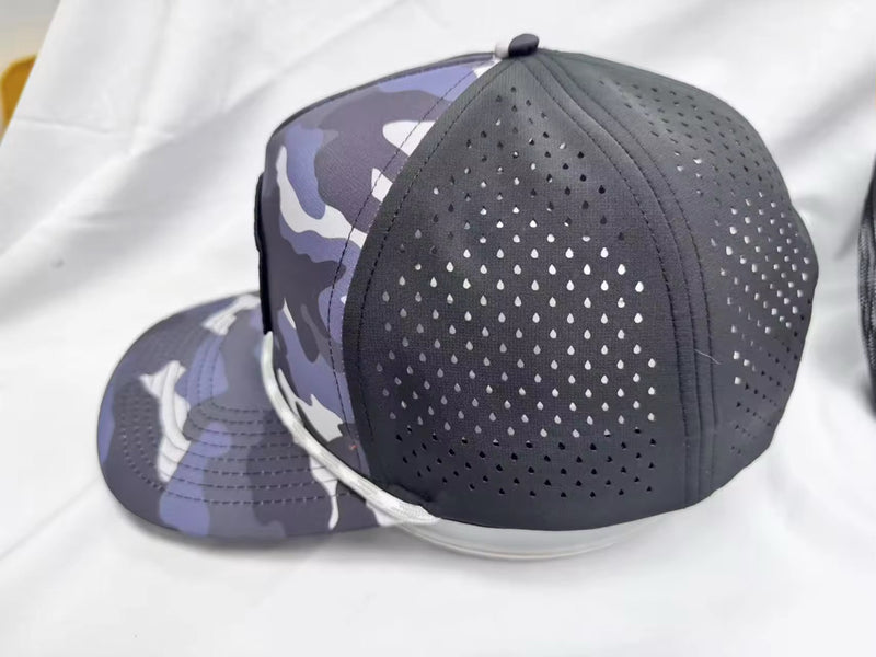 Salty Hooker Lifestyle Blue Camo Performance Hat