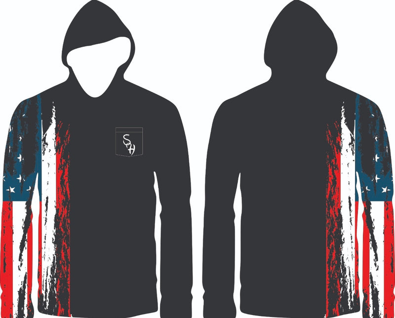 American Flag Dri Fit