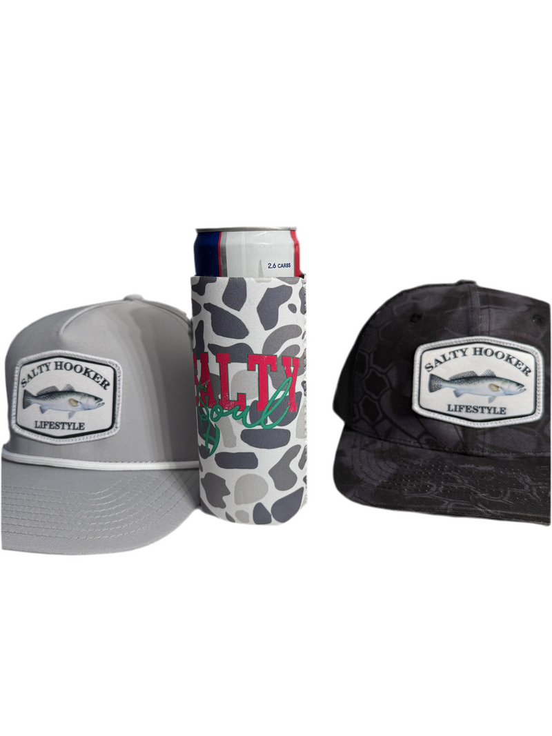 Salty Vibes slim koozie