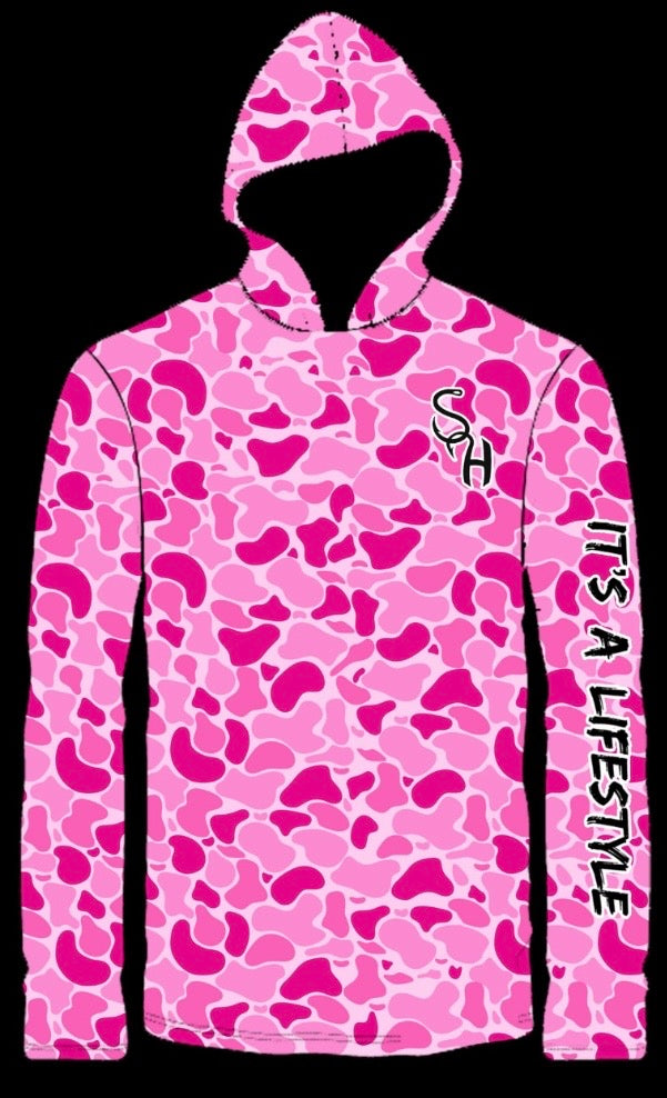 Pink Camo "Lifestyle" Performance Dri Fit