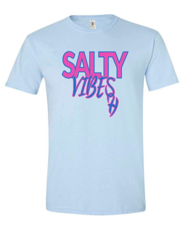 Light blue Salty Vibes Tee