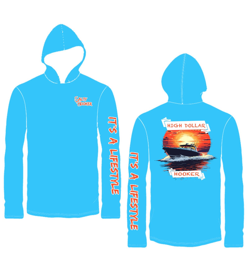 High Dollar Hooker Performance Dri Fit – Electric Blue