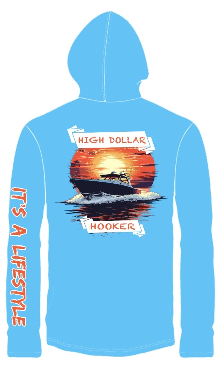 High Dollar Hooker Performance Dri Fit – Electric Blue