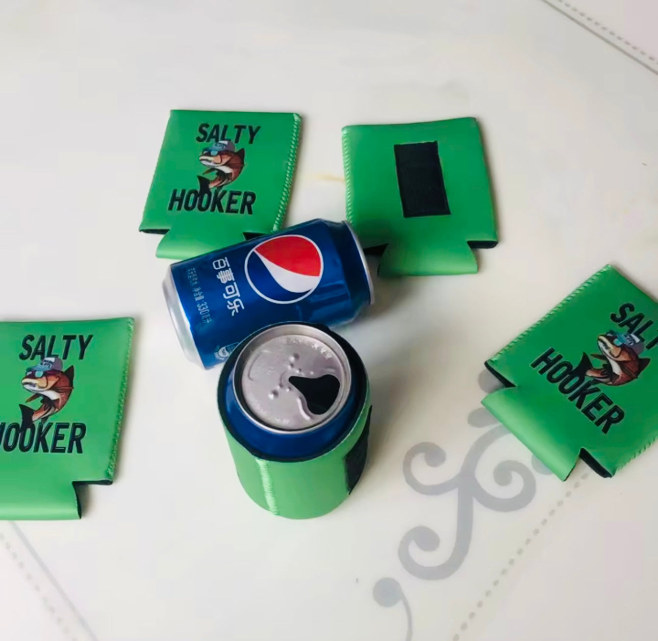 Salty Hooker Koozies