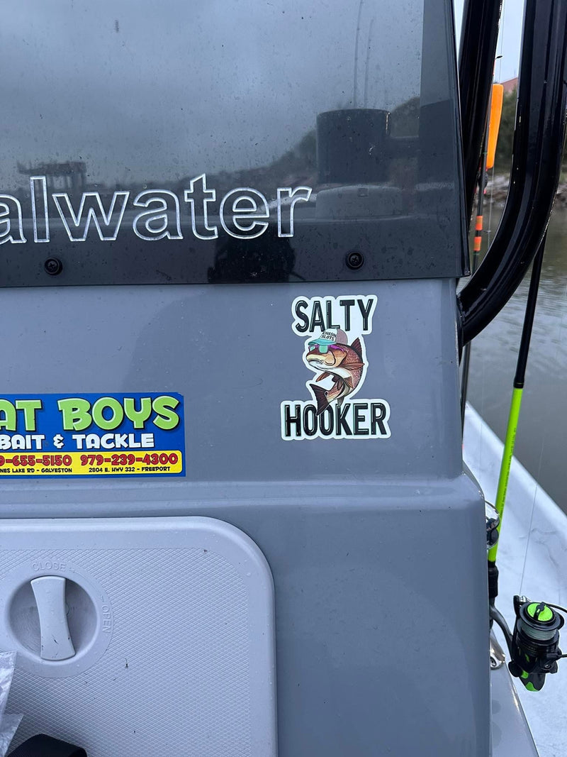 Salty Hooker Decals