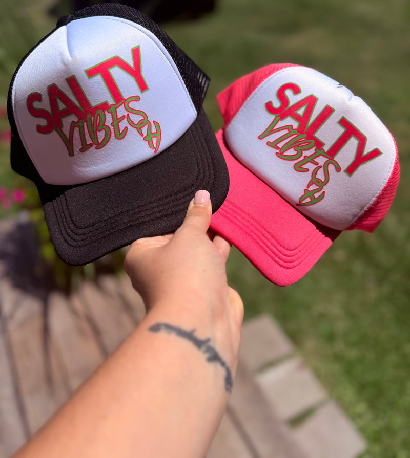 Salty Vibes trucker hat