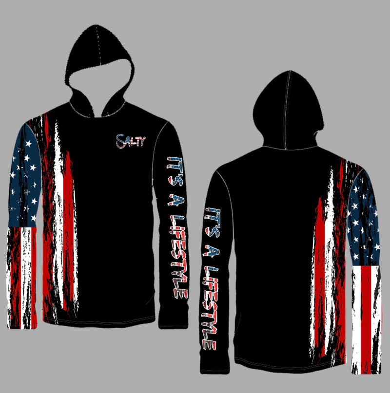 Youth American Flag Performance Dri Fit
