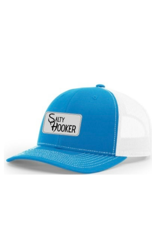Cyan SH leather patch hat