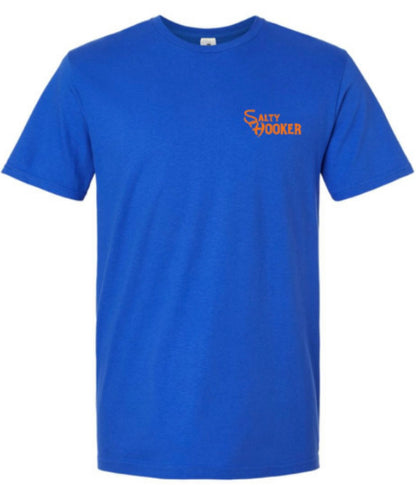 Royal/Orange SYLH Tee