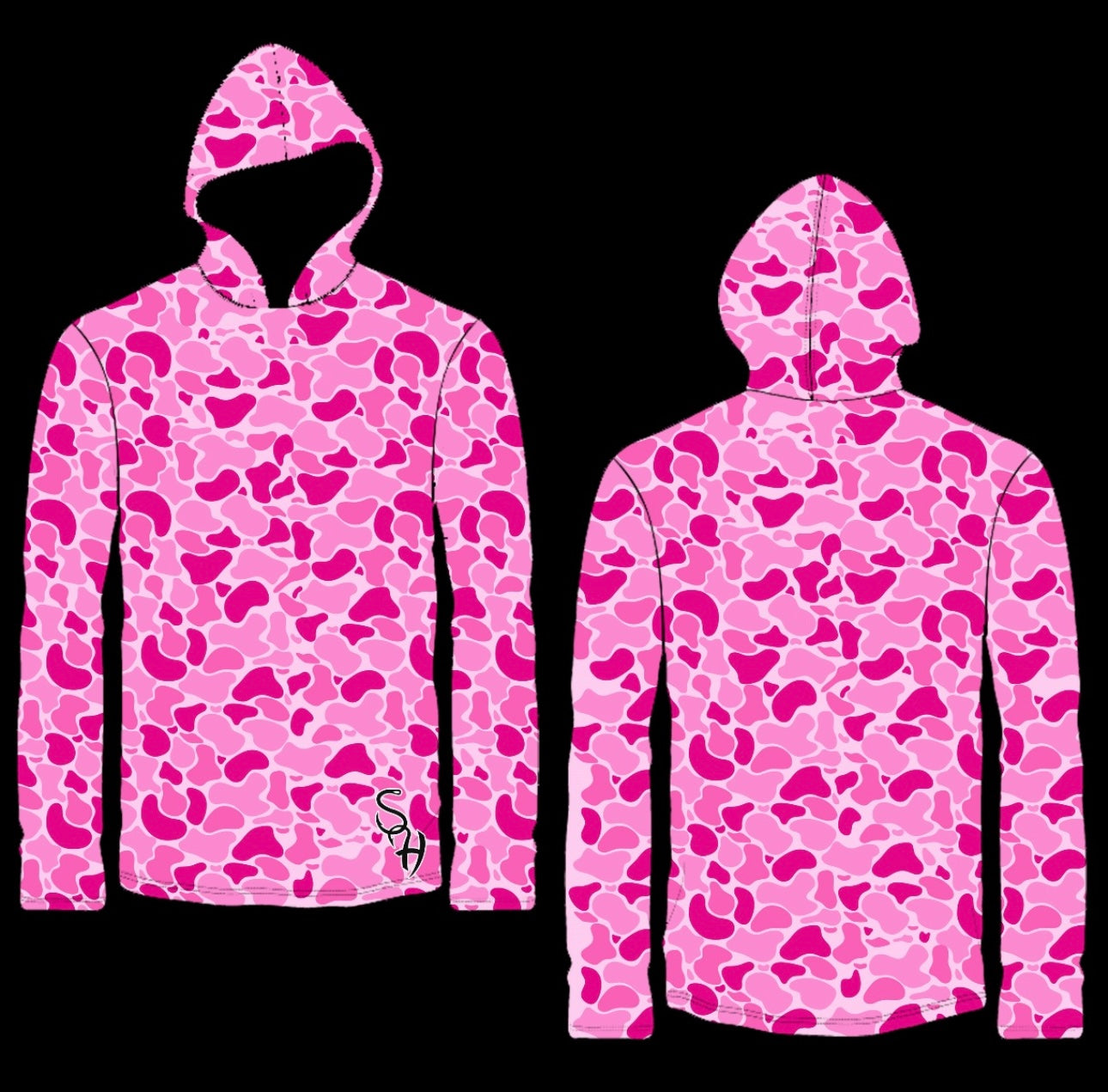 Pink camo Dri Fit