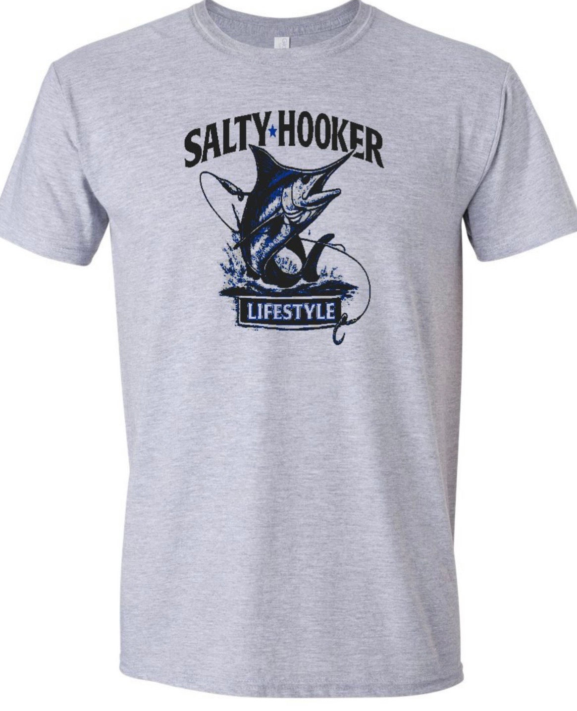 Hooked on marlin Tee