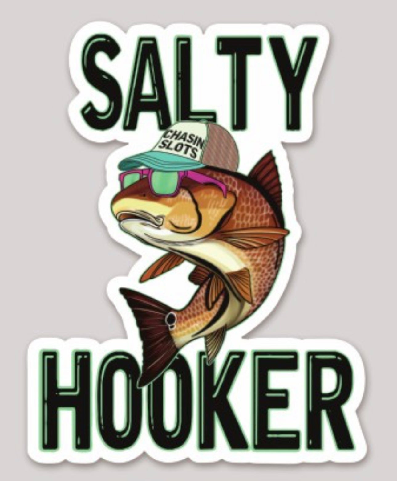 Salty Hooker Decals