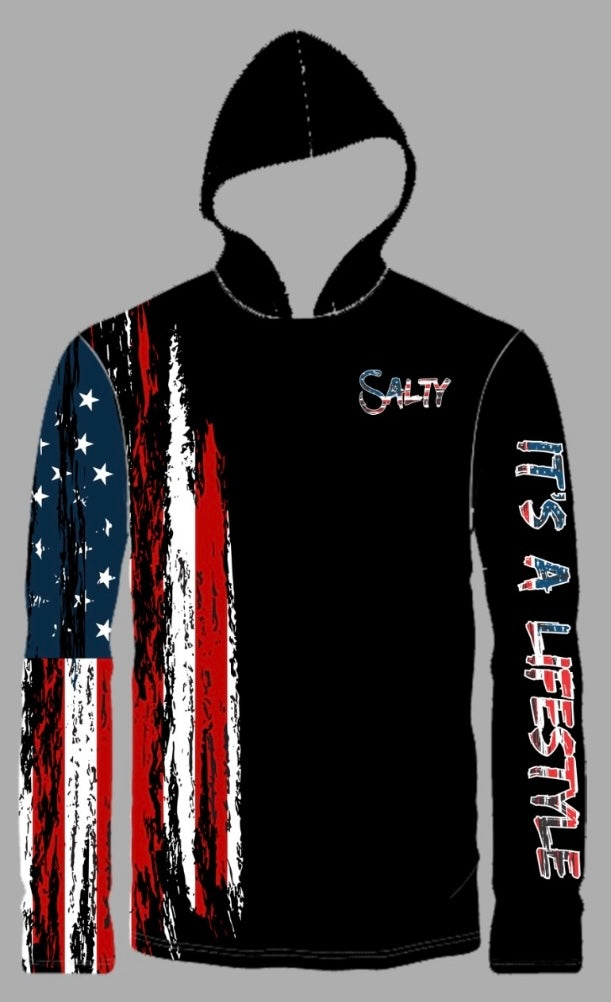 Youth American Flag Performance Dri Fit