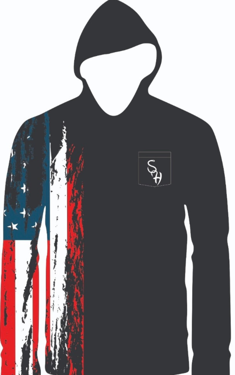 American Flag Dri Fit