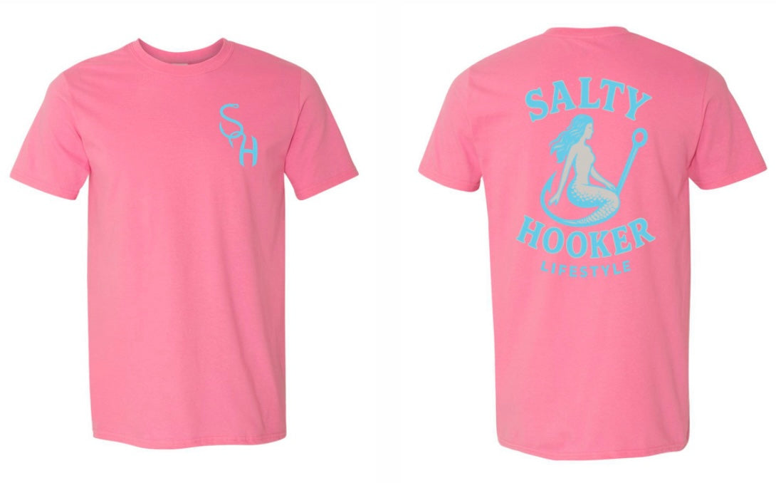 Pink Salty not sweet Tee
