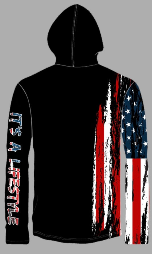Youth American Flag Performance Dri Fit
