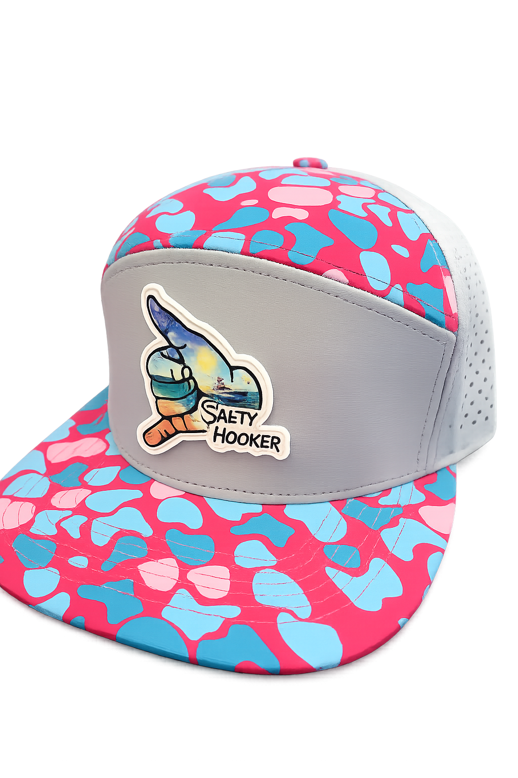 Salty Hooker Shaka Patch Performance Hat