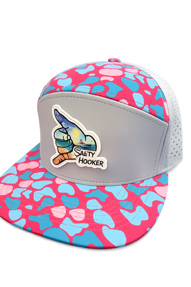 Salty Hooker Shaka Patch Performance Hat