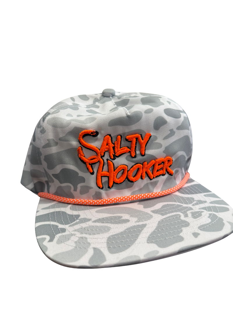 Salty Hooker Camo Rope Hats