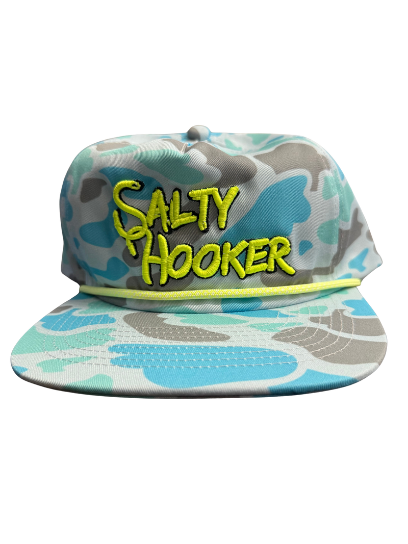 Salty Hooker Camo Rope Hats