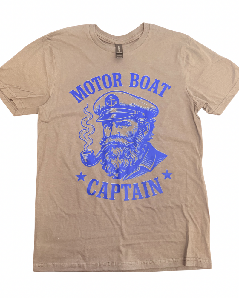 Motor Boat Captain Tee