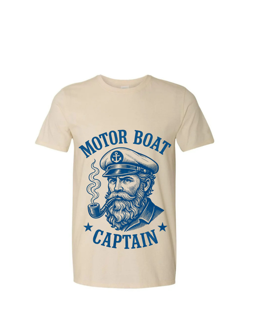 Motor Boat Captain Tee